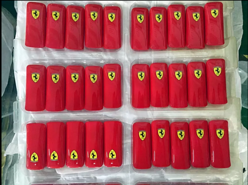 LOGO水貼噴油加工