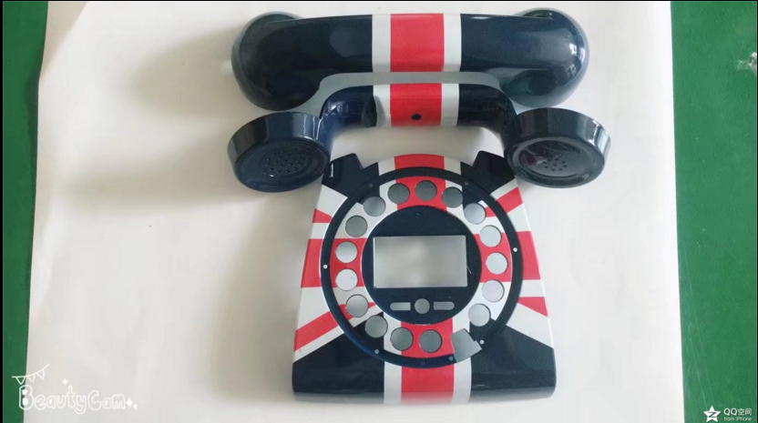 電話(huà)機(jī)水貼紙加工